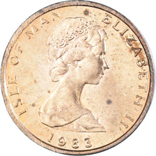 Coin, Isle of Man, 1/2 Penny, 1983
