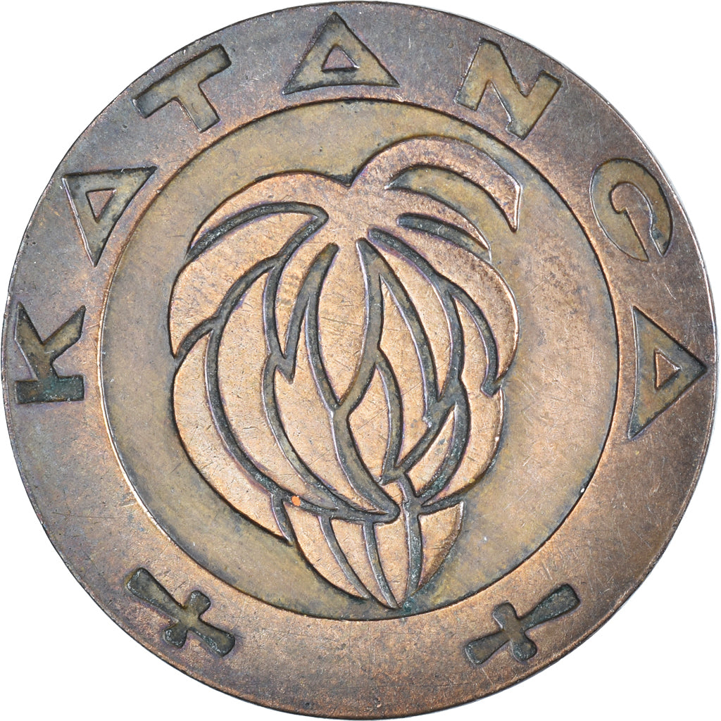 Moneta, Katanga, 5 Francs, 1961