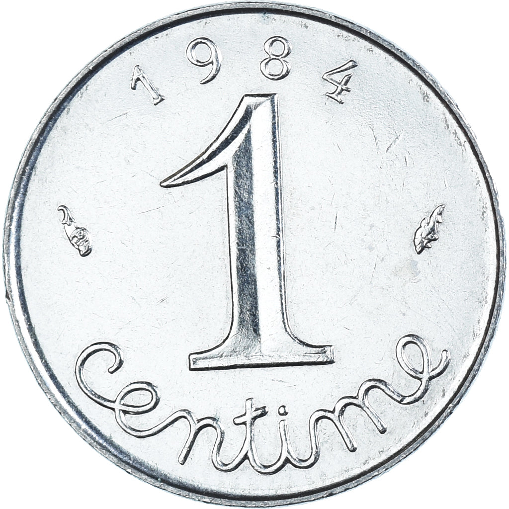 Coin, France, Centime, 1984