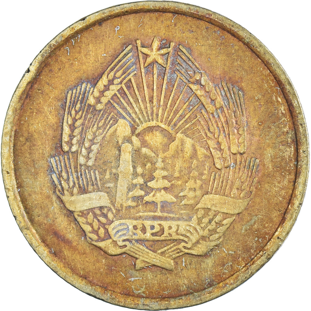 Monnaie, Roumanie, 5 Bani, 1954