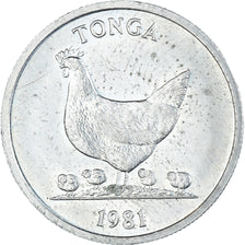 Coin, Tonga, 5 Seniti, 1981