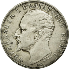Monnaie, Bulgarie, Ferdinand I, 5 Leva, 1894, Kormoczbanya, Hungary, TTB