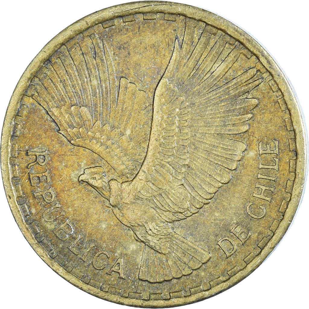 Moneda, Chile, 2 Centesimos, 1964