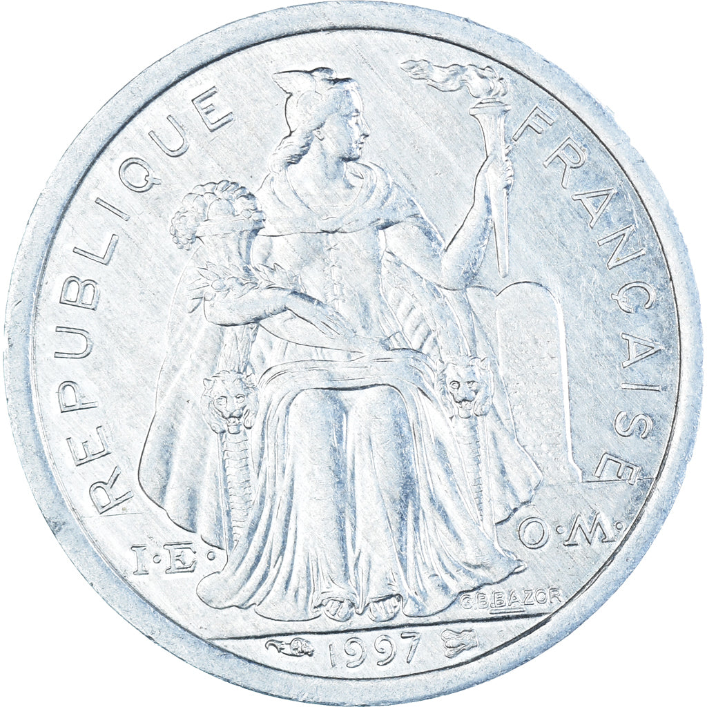 Monnaie, Nouvelle-Calédonie, Franc, 1997