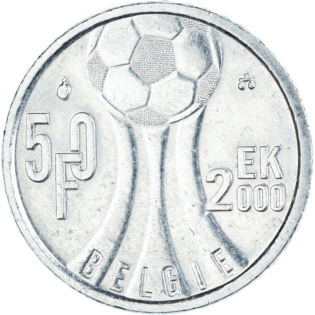 Moneda, Bélgica, 50 Francs, 50 Frank, 2000
