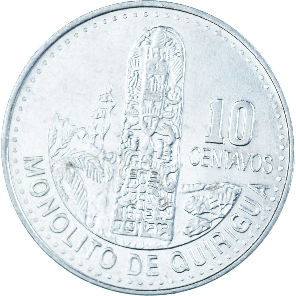 Monnaie, Guatemala, 10 Centavos, 2010