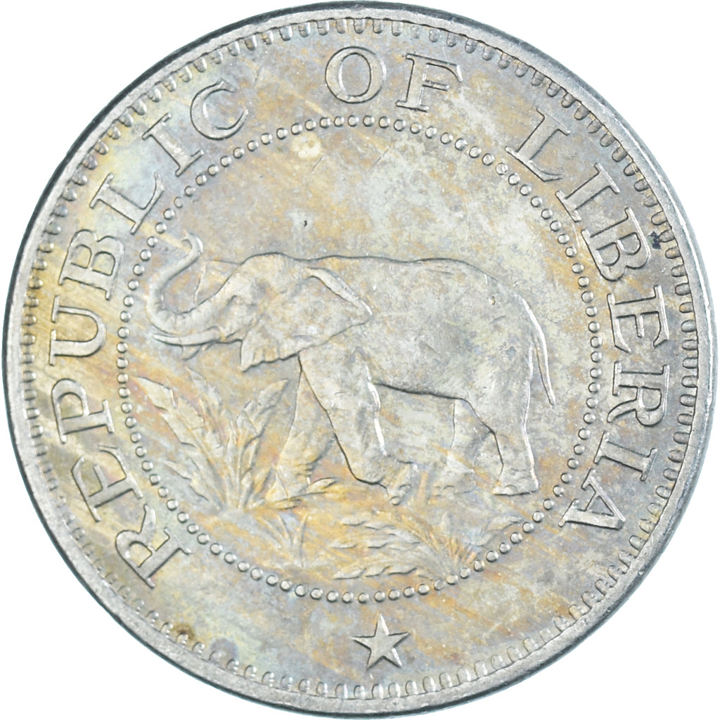 Moneda, Liberia, 5 Cents, 1961