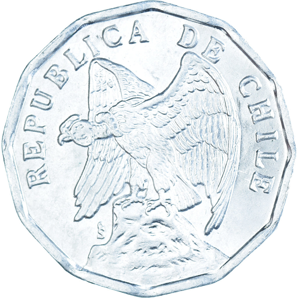 Moneta, Chile, 5 Centavos, 1976