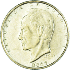 Coin, Colombia, 20 Pesos, 2007