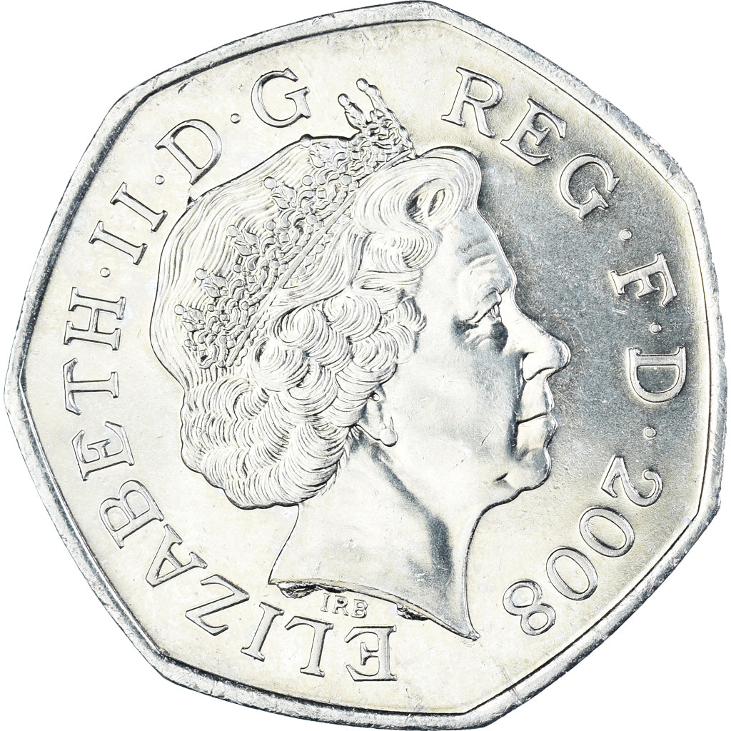 Coin, Great Britain, 50 Pence, 2008