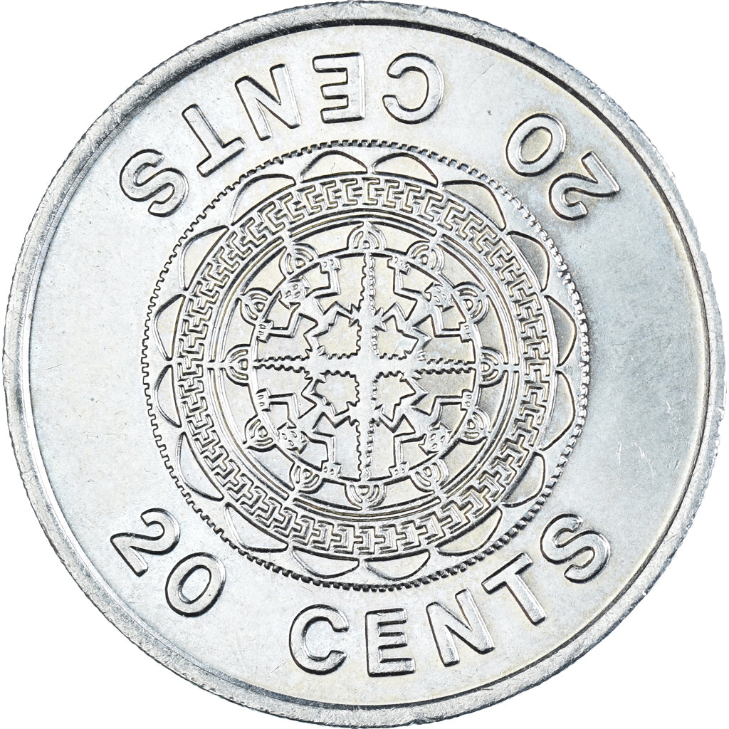 Moneta, Wyspy Salomona, 20 Cents, 1977