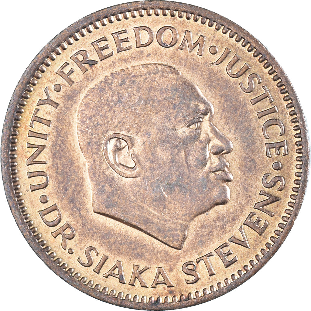 Coin, Sierra Leone, 1/2 Cent, 1980