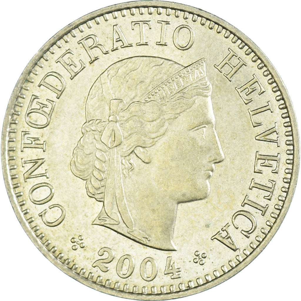 Monnaie, Suisse, 5 Rappen, 2004