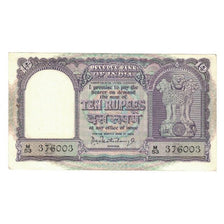 Banknote, India, 10 Rupees, KM:57a, EF(40-45)