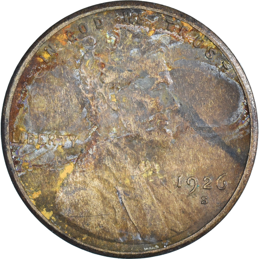 Coin, United States, Cent, 1926