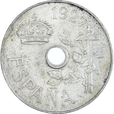 Moneta, Hiszpania, 25 Centimos, 1927