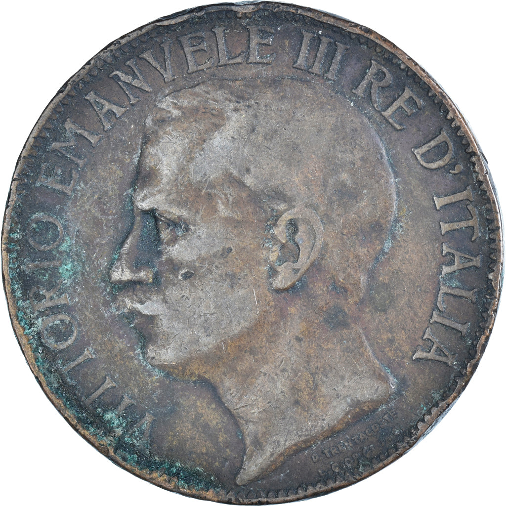 Moneta, Italia, 10 Centesimi, 1911