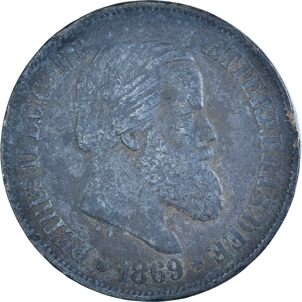 Moeda, Brasil, 20 Reis, 1869