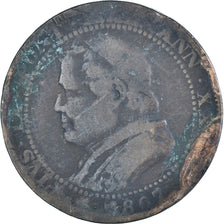 Munten, Italië, 1 Soldo, 1867