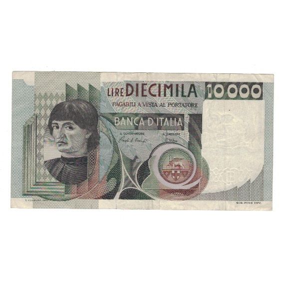 Banknote, Italy, 10,000 Lire, 1982, 1982-11-03, KM:106b, EF(40-45)