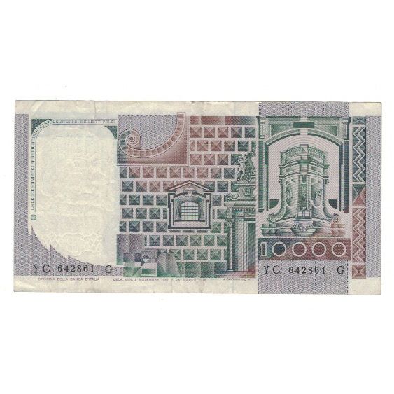 Banknote, Italy, 10,000 Lire, 1982, 1982-11-03, KM:106b, EF(40-45)