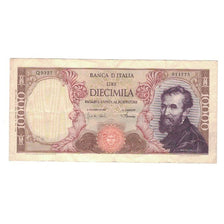 Banknote, Italy, 10,000 Lire, 1968, 1968-01-04, KM:97d, EF(40-45)