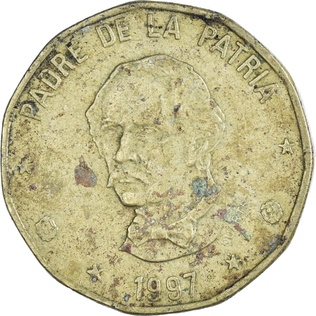 Moeda, República Dominicana, Peso, 1997
