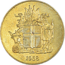 Munten, IJsland, 2 Kronur, 1958