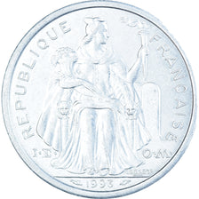 Monnaie, Polynésie française, 2 Francs, 1993