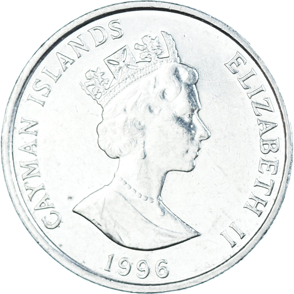 Moeda, Ilhas Caimão, 10 Cents, 1996