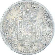Moneda, Portugal, 100 Reis, 1900