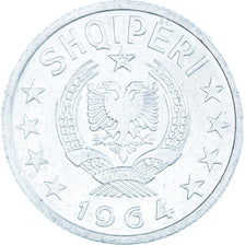 Moeda, Albânia, 10 Qindarka, 1964