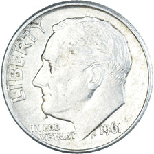Moneda, Estados Unidos, Dime, 1961