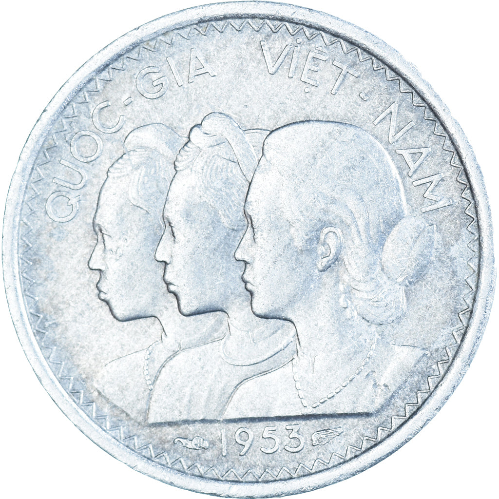 Coin, Viet Nam, 10 Su, 1953