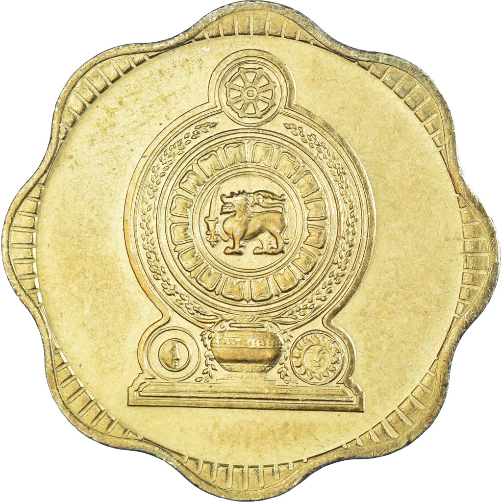 Coin, Sri Lanka, 10 Cents, 1975