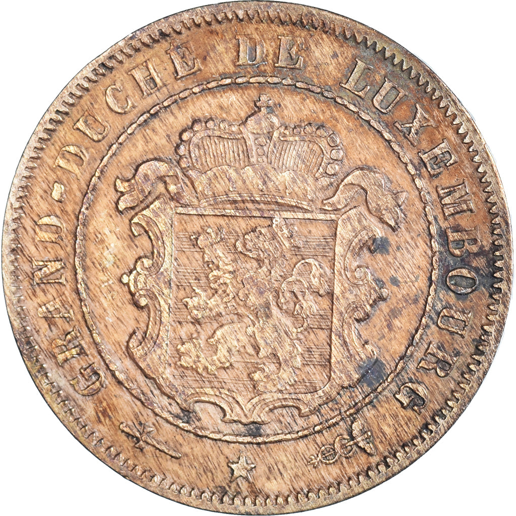 Moneda, Luxemburgo, 2-1/2 Centimes, 1908