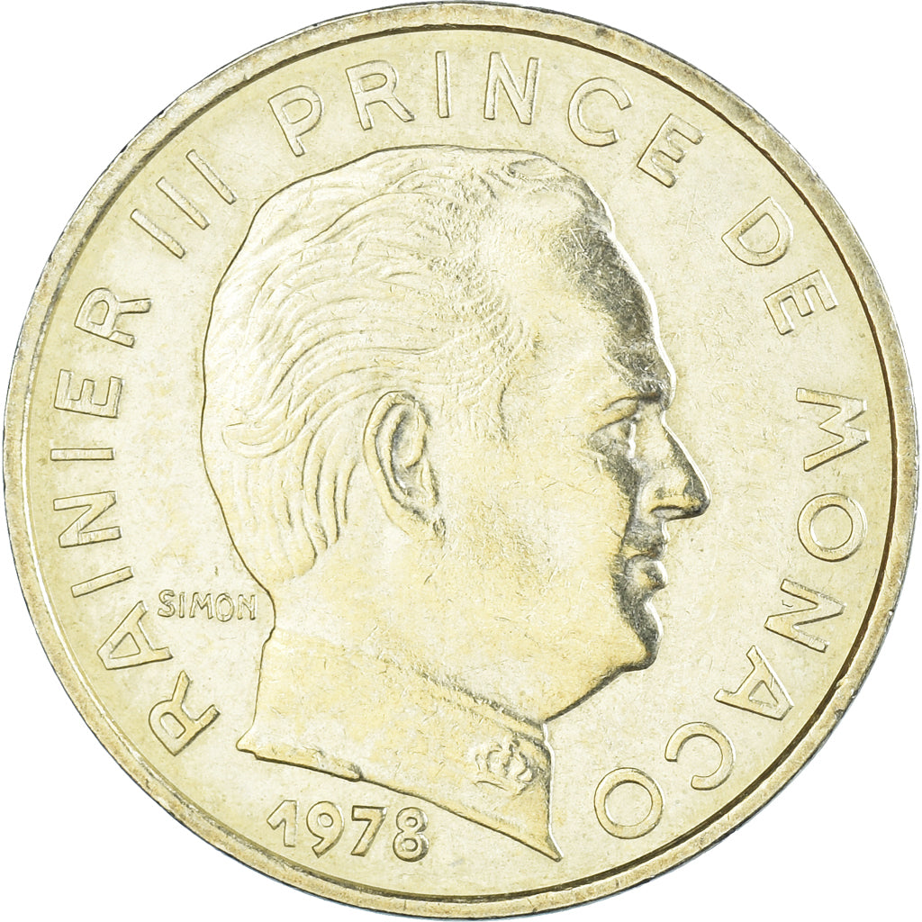 Munten, Monaco, 10 Centimes, 1978