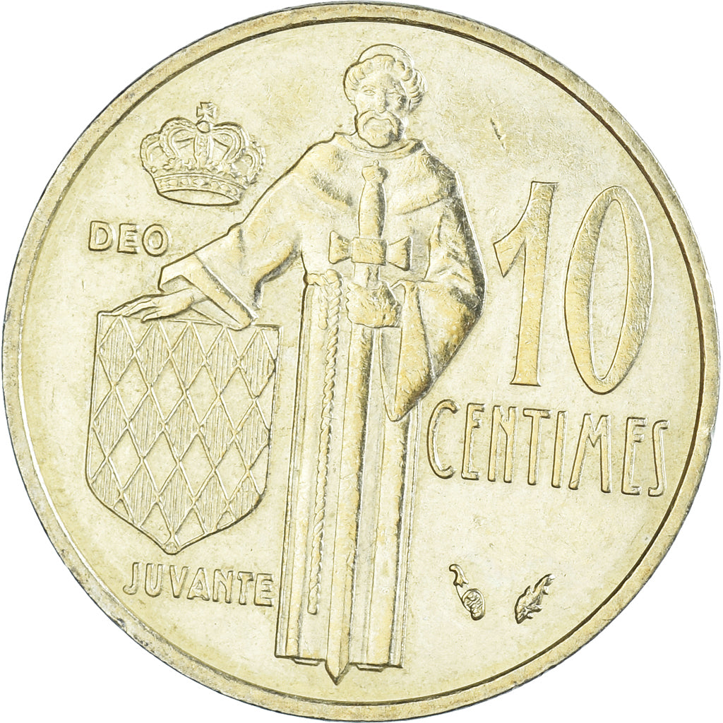 Munten, Monaco, 10 Centimes, 1978