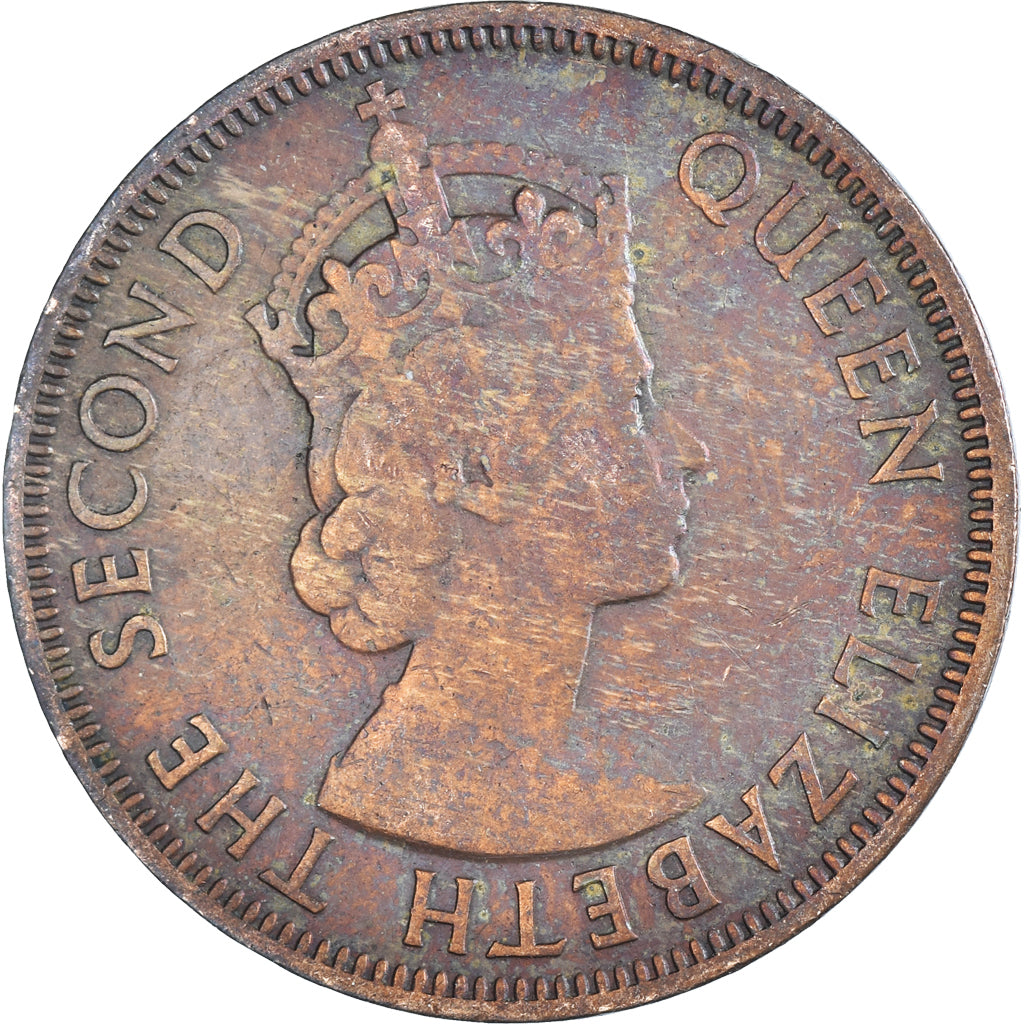 Münze, British Caribbean Territories, Cent, 1955