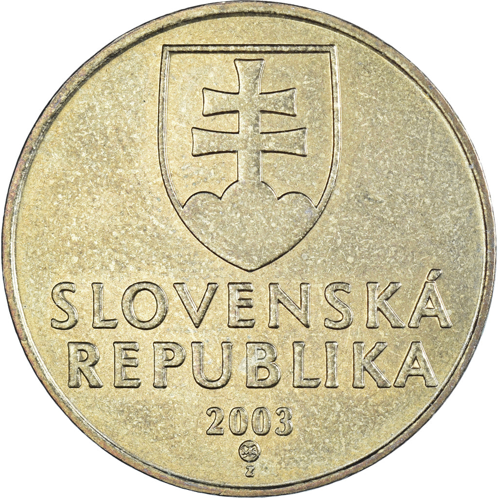 Monnaie, Slovaquie, 10 Koruna, 2003