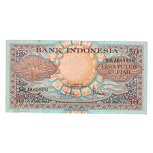Banknote, Indonesia, 50 Rupiah, 1959, 1959-01-01, KM:68a, VF(30-35)