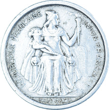 Münze, FRENCH OCEANIA, 2 Francs, 1949