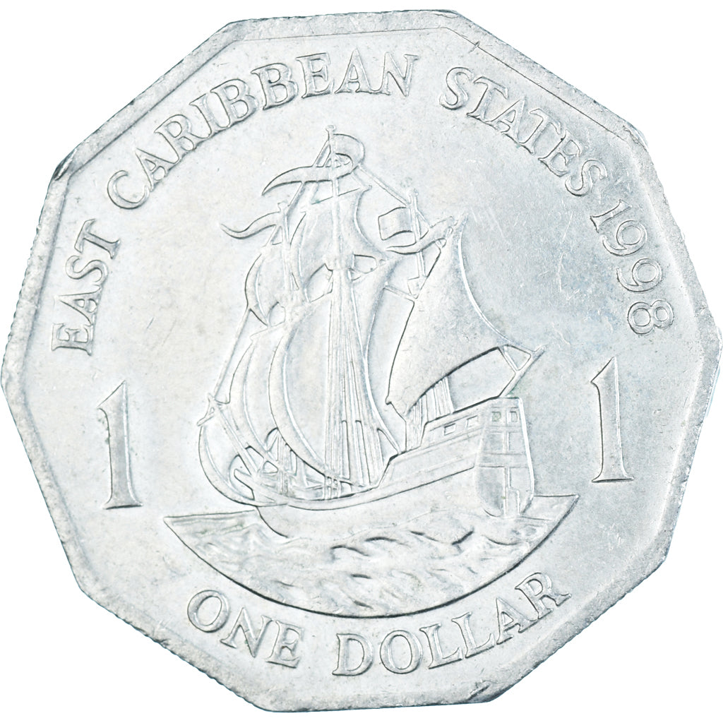 Coin, East Caribbean States, Dollar, 1998