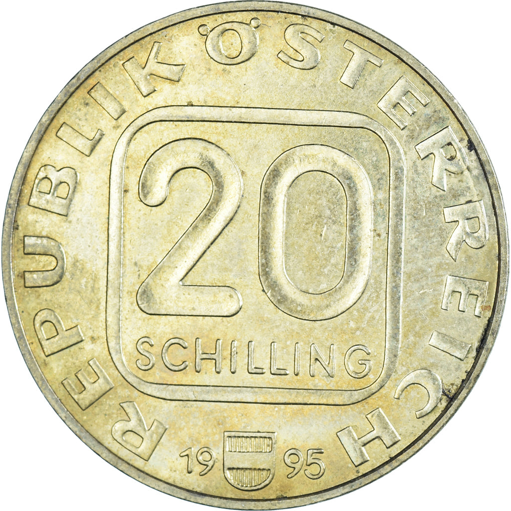 Monnaie, Autriche, 20 Schilling, 1995