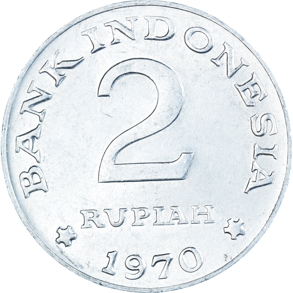 Monnaie, Indonésie, 2 Rupiah, 1970