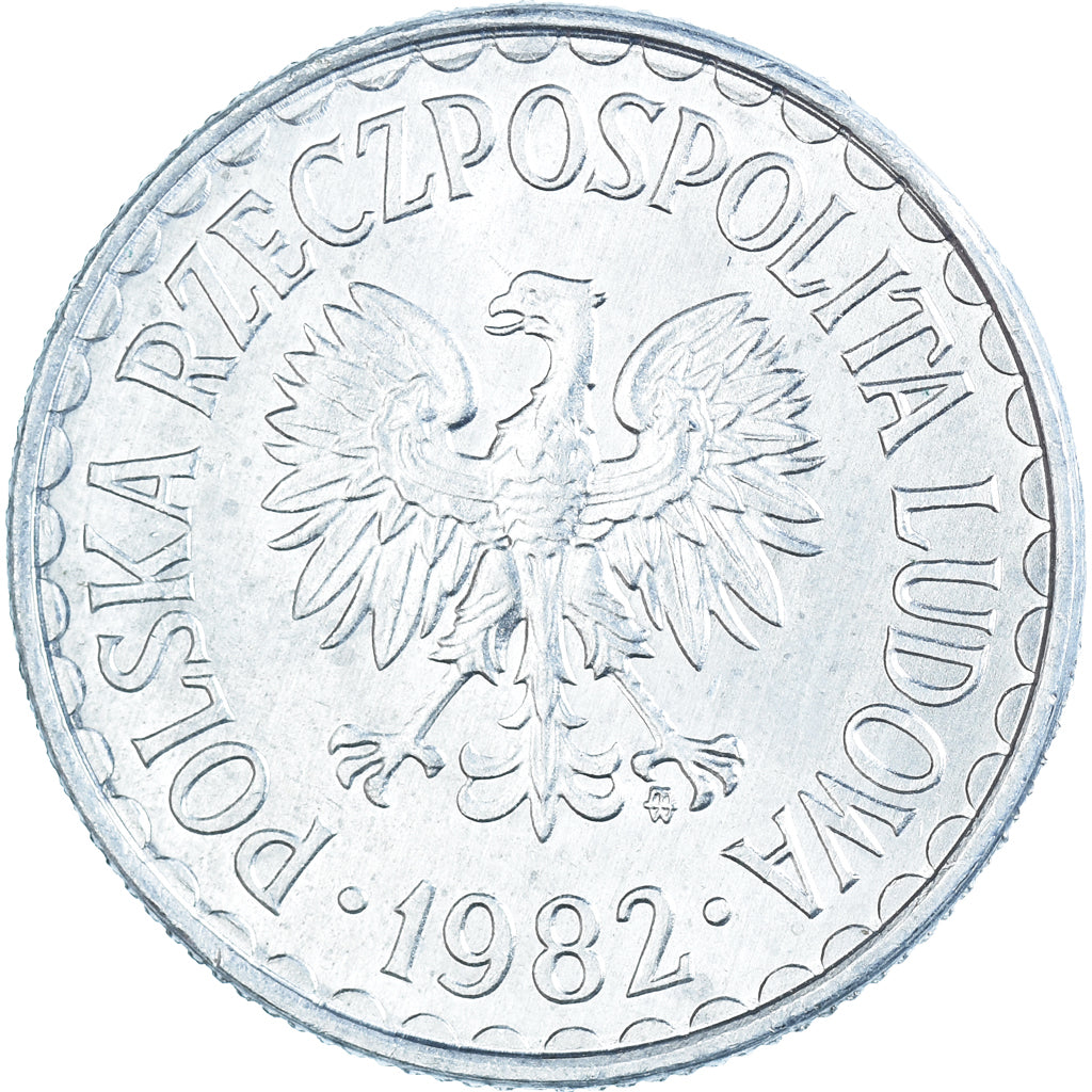Moneta, Polonia, Zloty, 1982
