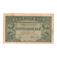 Banknote, Indonesia, 10 Sen, 1947, 1947-12-01, KM:31, VF(30-35)