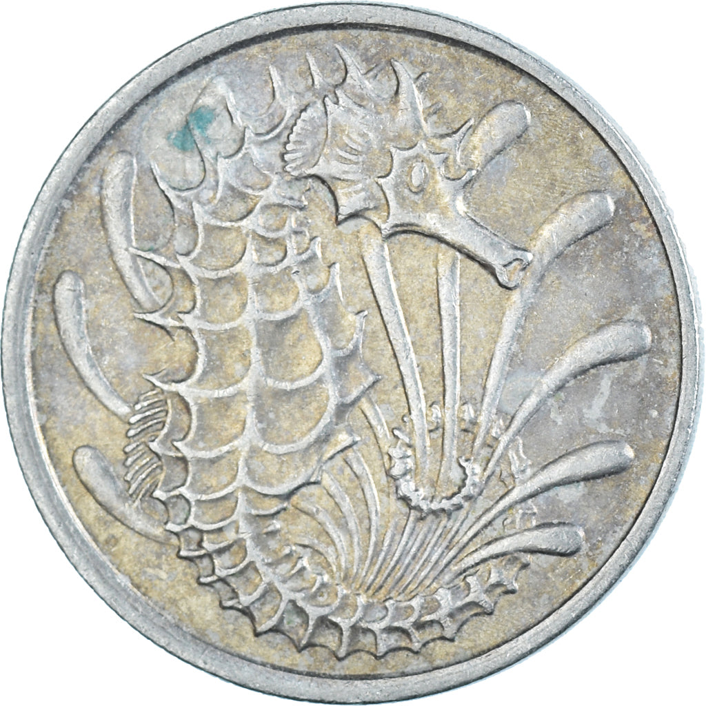 Coin, Singapore, 10 Cents, 1977