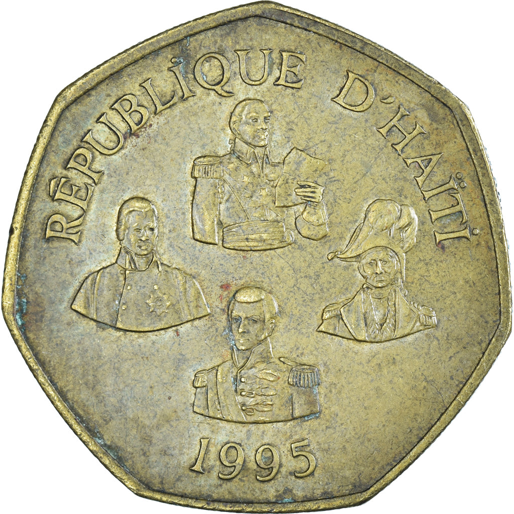 Munten, Haïti, 5 Gourdes, 1995