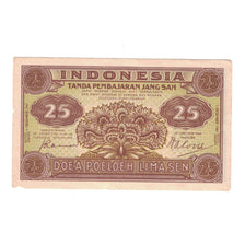 Banknote, Indonesia, 25 Sen, 1947, 1947-12-01, KM:32, EF(40-45)